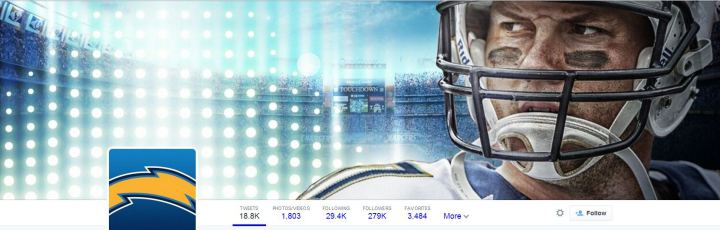 Chargers Twitter header