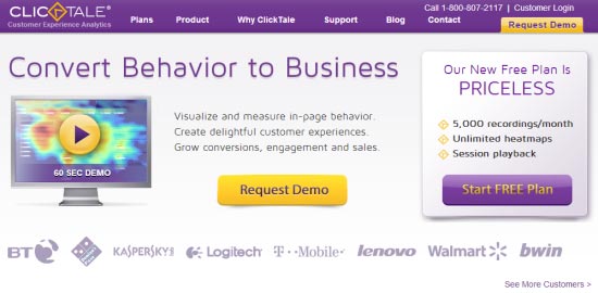 Optimize Conversions With Click Tale
