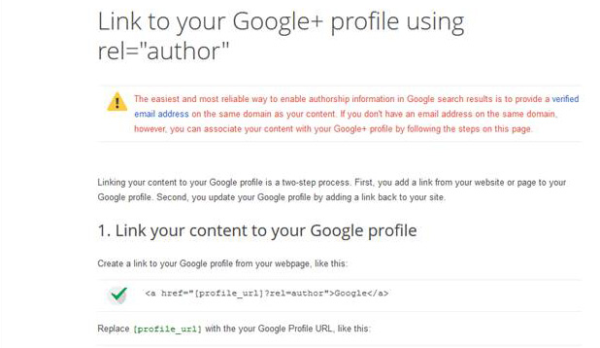 How to Set up Google Authorship