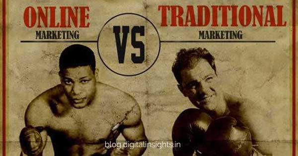 online marketing vs traditional