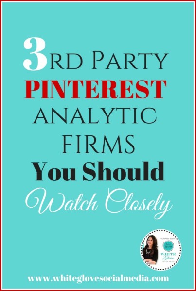 B2C 3rd party Pinterest analytics firms you should watch closely