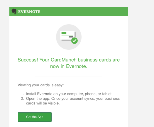 export to evernote