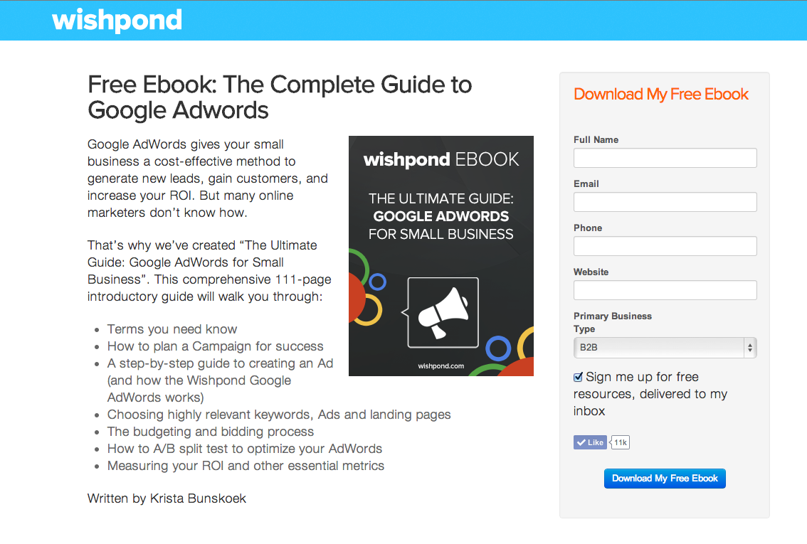 Google Adwords Ebook