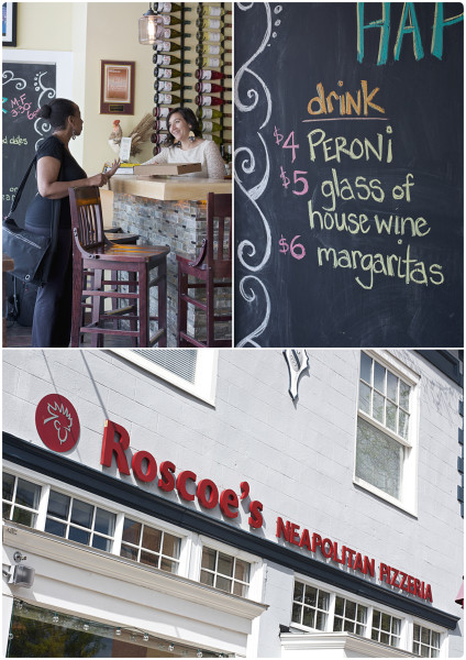 Roscoe's Neopolitan Pizzeria in Takoma Park, MD engages with customers by using social media. [Photo: Courtesy of Profile Artist Moye www.profileartismoye.com]