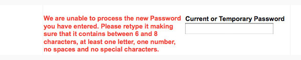 Password verification