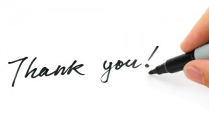 Thank You Notes photo from Shutterstock