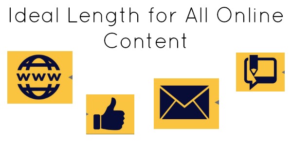 Ideal Length For All Online Content