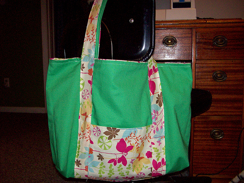 eco-friendly green bag