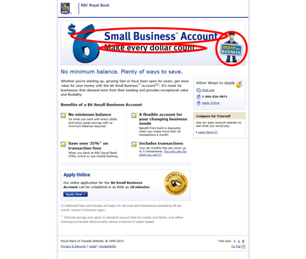 strong message match landing page