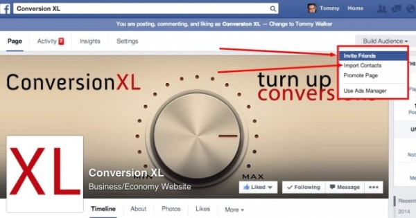 Conversion XL Facebook