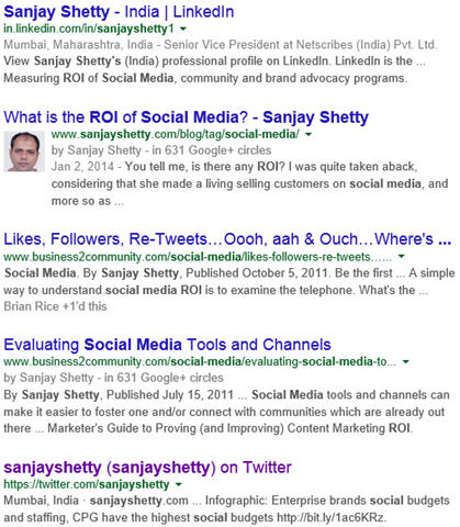 Establish your Social Profile