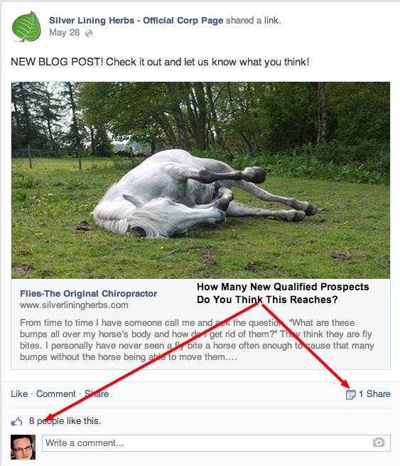 Facebook marketing fail