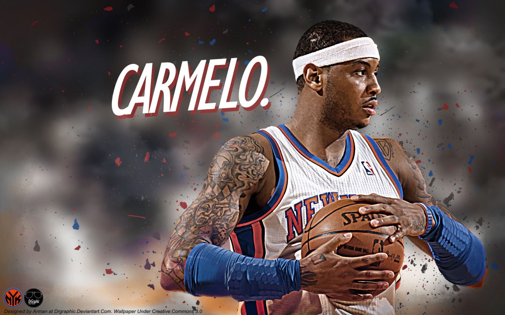 Carmelo Anthony has been the face of the New York Knicks since he was traded to the team from the Denver Nuggets (Arman)