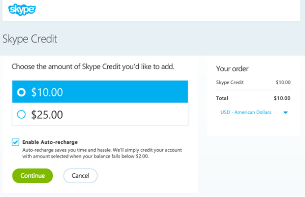 skype pricing