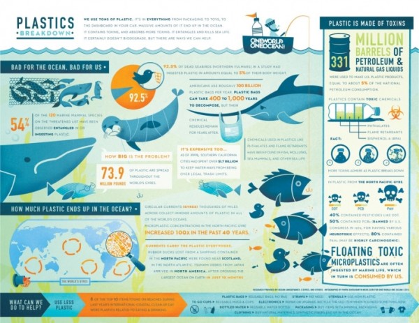 What are infographics - plastics