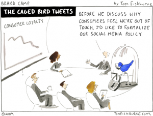 caged bird tweets