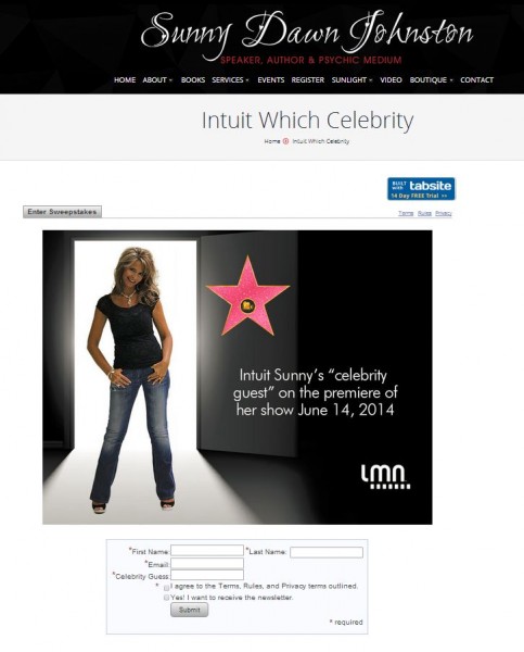 sunnydawnjohnston com intuit which celebrity 483x600 Grow Website Traffic: Use Apps to Embed Social Media