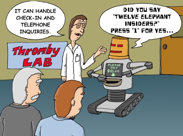 customer service robot