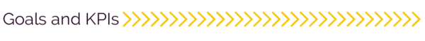 Goals and KPIs