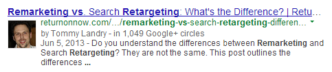 Semantic Google Author Markup with Rich Snippets Tommy Landry