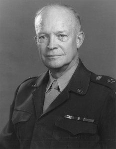Hiring Eisenhower as commander of the Supreme Allied Commander of Europe might have been FDR’s greatest move. Credit: Wikipedia