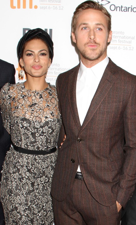 Eva Mendes and Ryan Gosling