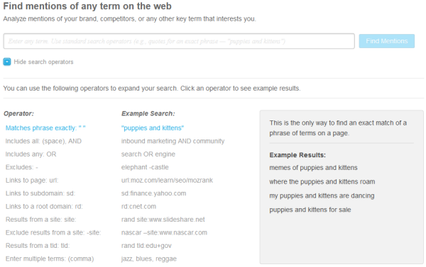 Fresh Web Explorer- Track Keyword Trends & Mentions - Moz 2014-07-14 15-38-49