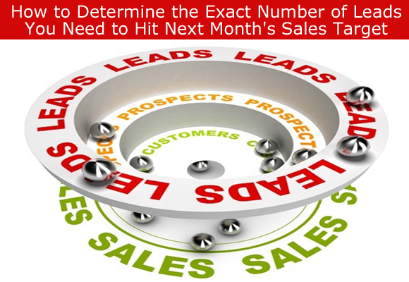Determine your lead conversion rate