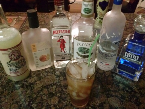 Customer sends bottles for long Ice tea