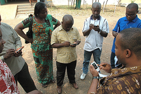 Mobile Data collection training in Africa