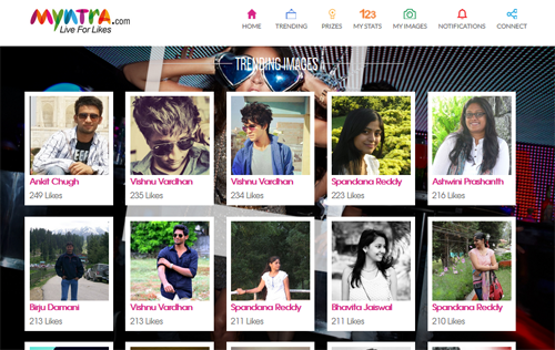 Myntra_live_for_likes_campaign