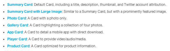 Twitter-Card-Options