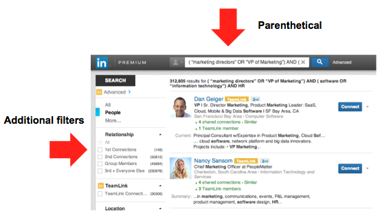 Screen Shot 2014 07 25 at 4.07.13 PM Searching For Customers In LinkedIns Haystack Of Members?