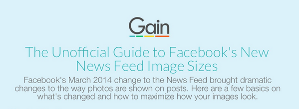 Tips to Scale Images for the Facebook Newsfeed