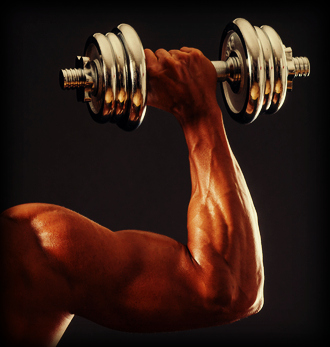 Arm Lifting Weights: The Power of Branding