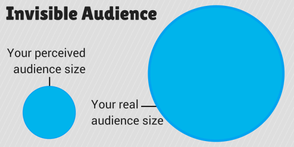 Social media audience size