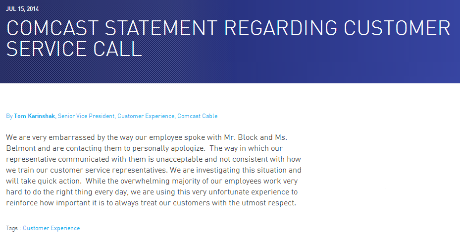 The Good and the Bad of Customer Service