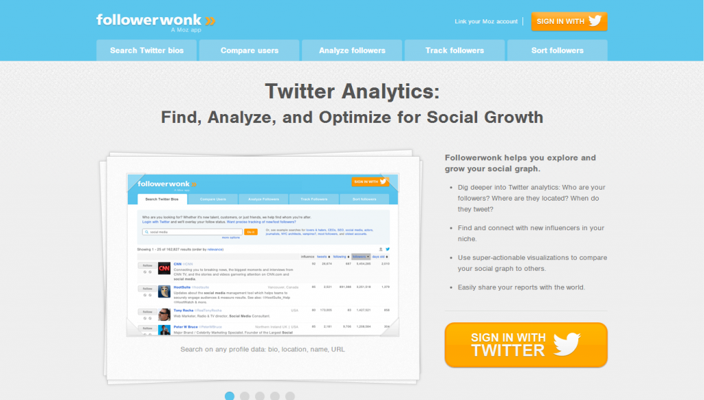 Followerwonk compare users