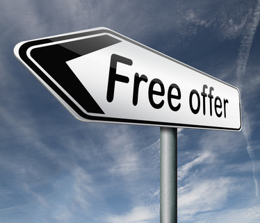 free offer online bargain gratis download icon or button