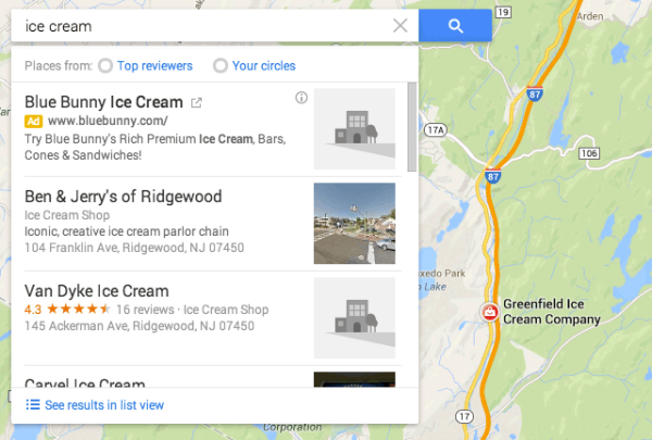 google maps algo update new