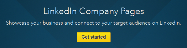 LinkedIn Company Page Add Step 1