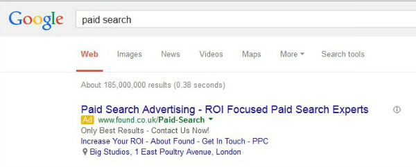 Paid Search Marketing