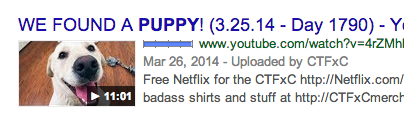 puppy video thumbnail