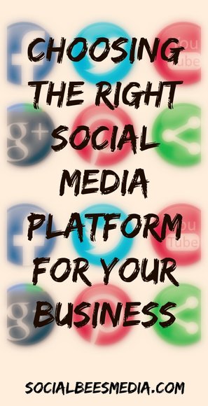 Choosing the right social media platform for your business. Click here for the full blog post  http://socialbeesmedia.com/choose-right-social-media-platform-business/  #pinteresttips