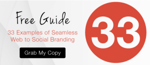 Free Guide: 33 Examples of Seamless Web to Social Branding