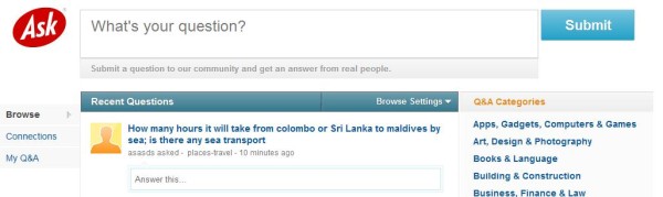 Ask