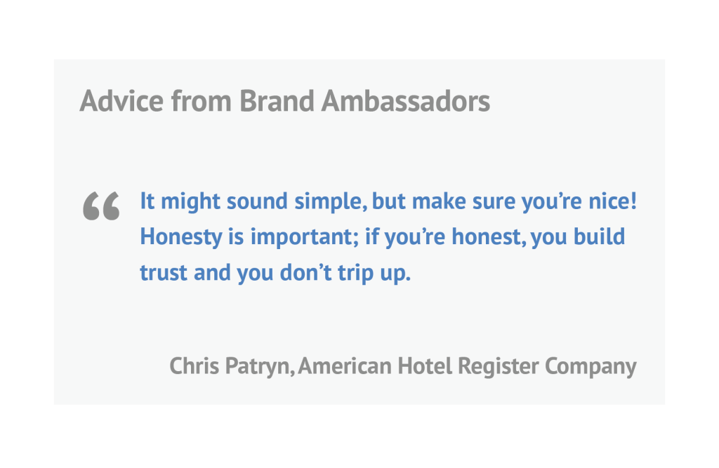 Customer Experience Brand Ambassadors
