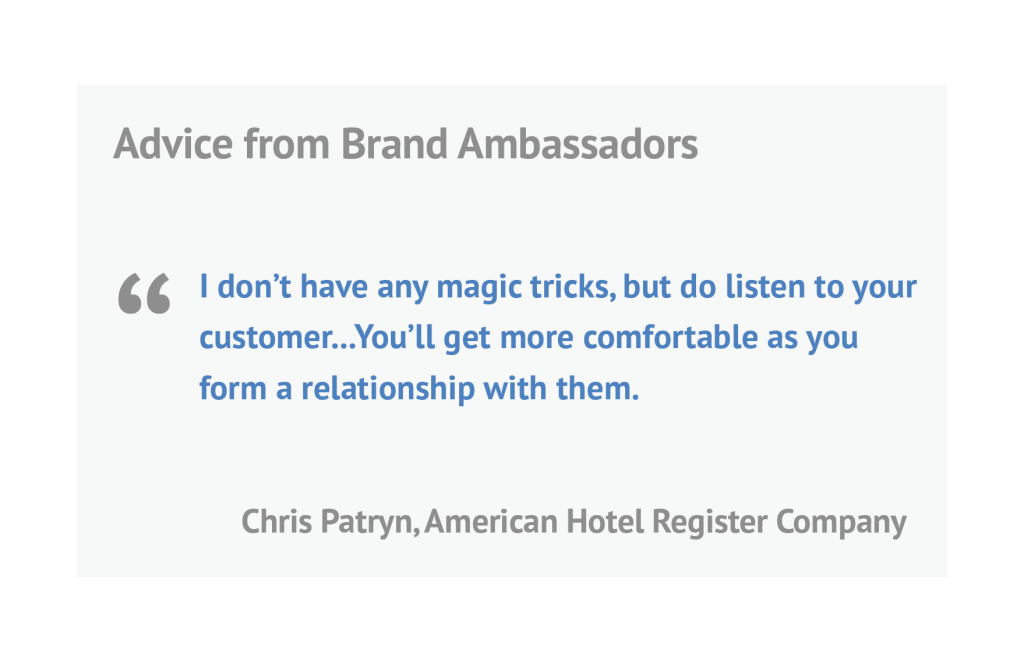 Customer Experience Brand Ambassadors