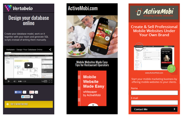 mobile-landing-page-design