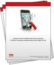 buyers guide to mobile field service software